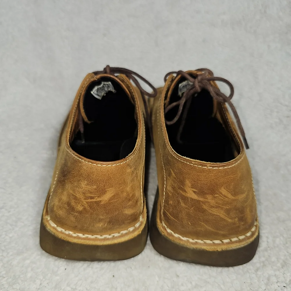 Vintage Bob Marley Brand Low Top Leather Shoe Size 7.5 - Picture 5 of 16